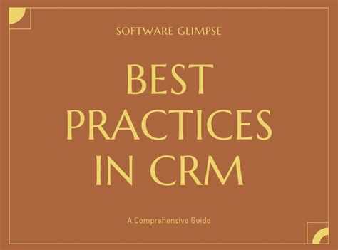CRM Best Practices Examples 的图像结果