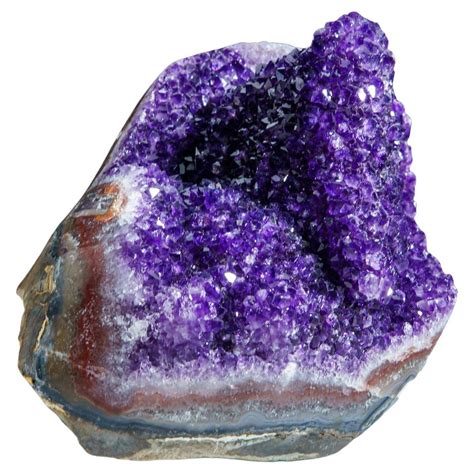 Amethyst Quartz Crystal Cluster from Brazil (23 lbs) For Sale at 1stDibs