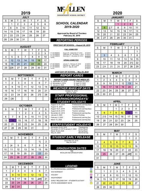 Mcallen Isd Calendar