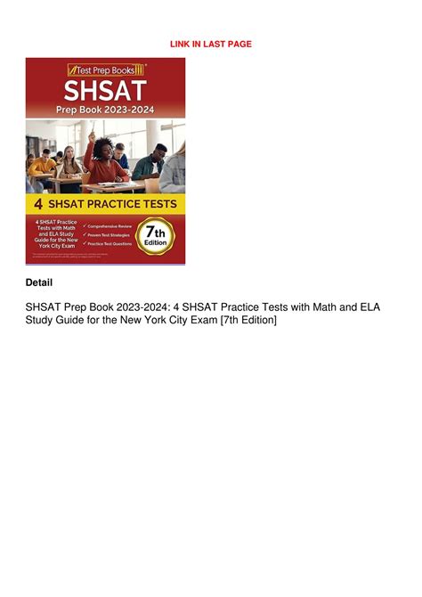 PPT - [PDF READ ONLINE] SHSAT Prep Book 2023-2024: 4 SHSAT Practice ...