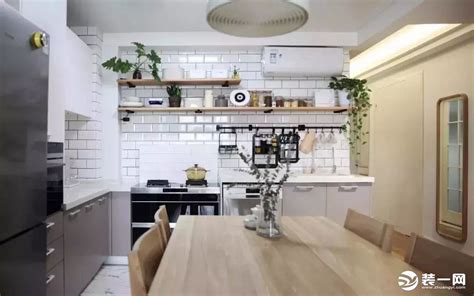 现代简约厨房设计效果图_齐家网装修效果图