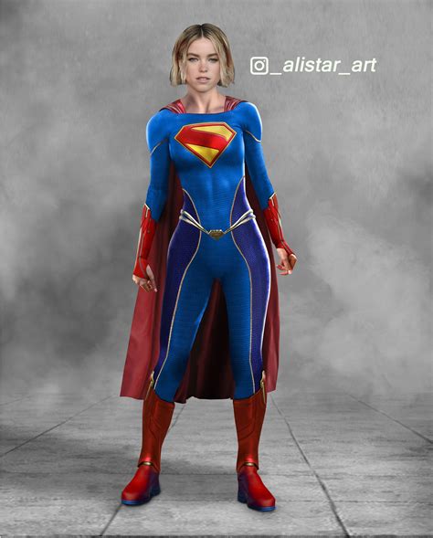 Milly Alcock as Supergirl , alistar_art | Raven outfits, Female ...