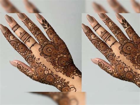 eid 2023 see latest and easy eid mehndi design for hand women can try ...