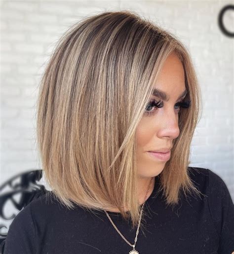 Shoulder Length Haircuts With Layers Straight Hair