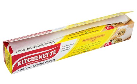 Kitchenette Food Wrapping Paper - 20 Meters X 11 inch | Roti Wrap ...