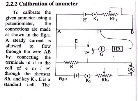 Calibration of equipments - 2,2 Calibrationof ammeter To calibrate the ...