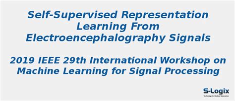 Self-Supervised Representation Learning from EEG Signals | S-Logix