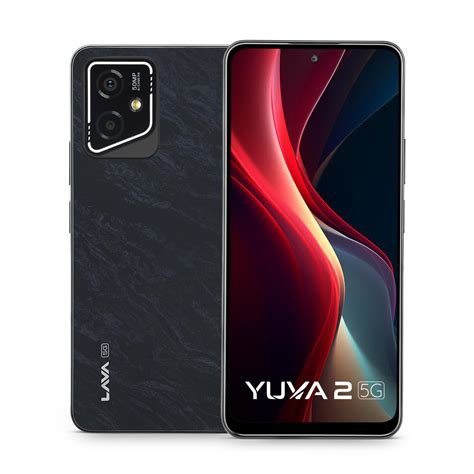 Lava Yuva 2 5G (Marble Black, 4 GB RAM, 128 GB Storage)| Brightest 6.67 ...