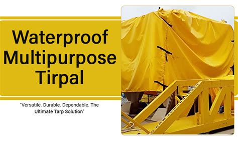 SR TRENDS Tarpaulin Sheet Waterproof Tirpal Heavy Duty Poly Tadpatri ...