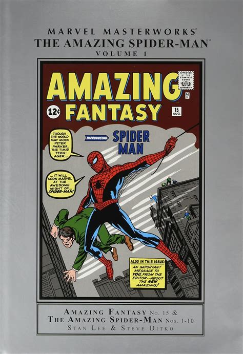 Amazon.com: Marvel Masterworks: Amazing Fantasy #15 + Amazing Spider ...