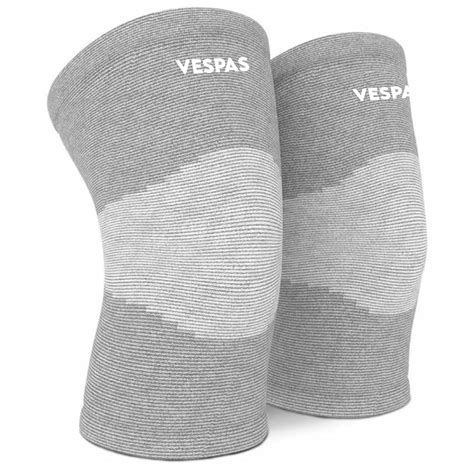 Buy VESPAS Bamboo Knee Cap Compression Sleeve – 2-Pack Knee Support for ...