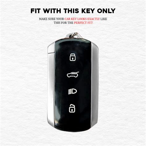 Metal Car Key Cover For Tata Curvv, Curvv EV Smart Key (4 Button ...