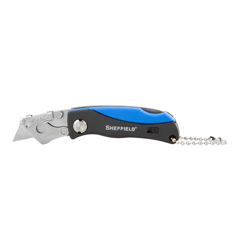 Sheffield 12125 Mini Quick Change Folding Utility Knife, Comes with 6 ...
