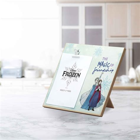 Buy Open Road Brands Disney Frozen Elsa and Anna Wood Photo Clip Frame ...