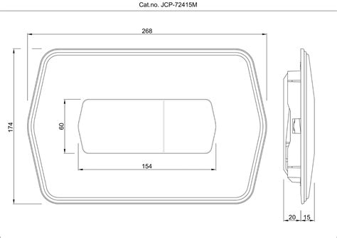 CONTROL PLATE - JAQUAR CISTERN - ( ANTIQUE COPPER - QUEENS PRIME - 0x0 ...