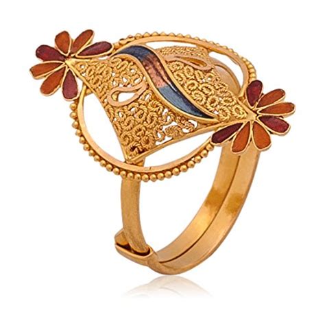 Buy Senco Gold Aura Collection 22k Yellow Gold Ring at Amazon.in