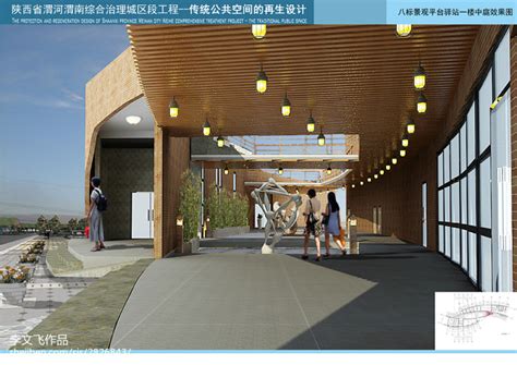 500万元文化艺术1500平米装修案例_效果图 - 陕西渭南驿站设计 - 设计本