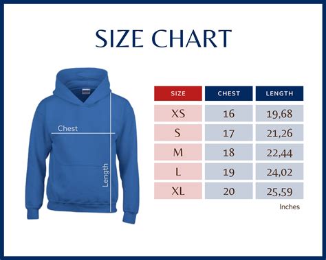 What Size Is A Youth Large Hoodie at Angelica Mullins blog