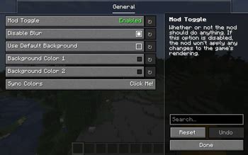 Image result for Generic Mod Config Menu Recolor