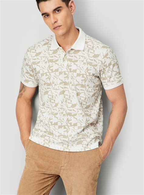 Buy Men Printed Polo T-shirt Online at just Rs. 799.0 - 1000015150920 ...