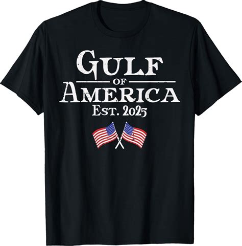 Gulf Of USA America Flags Shirts 2025 Men T-Shirt Gifts - Walmart.com