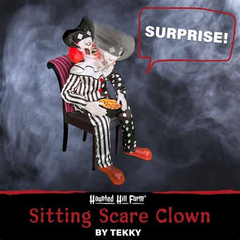 Haunted Hill Farm 4.5-ft Freestanding Motion Activated Talking Hartley ...