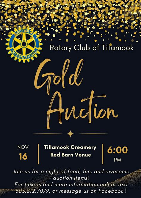 Tillamook Rotarys 2024 Gold Auction, Tillamook Creamery Red Barn, 16 ...