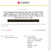[Resolved] Snapdeal.com — Unethical behaviour