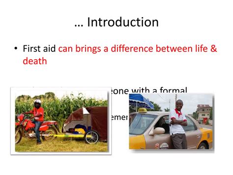 Image result for Introduction for First Aid Project