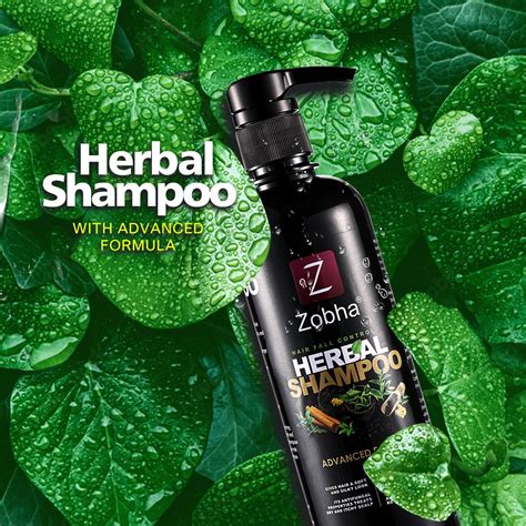 Herbal Shampoo for Hair Fall Control | Zobha Hair Loss Shampoo