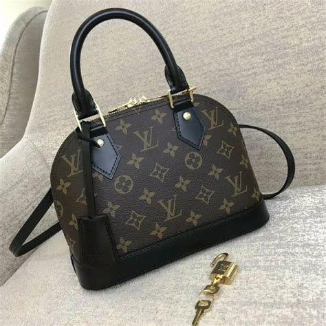 Louis Vuitton lv neverfull shopping tote bag monogram with pink ...