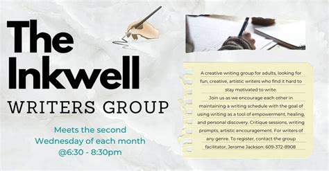 Inkwell Writers Group, The Free Public Library of Monroe Township ...