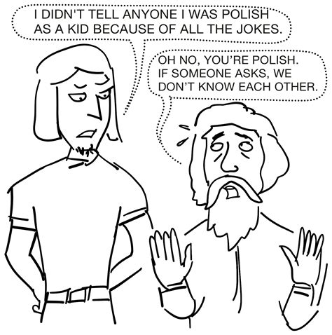 Polish jokes are not a joke – Comic Strip Blogger's cartoons and strips
