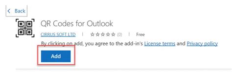 Microsoft Outlook 2022 で QR コードを見つける場所 - 4pmtech (Japan)
