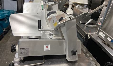 BIZERBA SE12 MANUAL COMMERCIAL DELI CHEESE MEAT SLICER | Vision Equipment