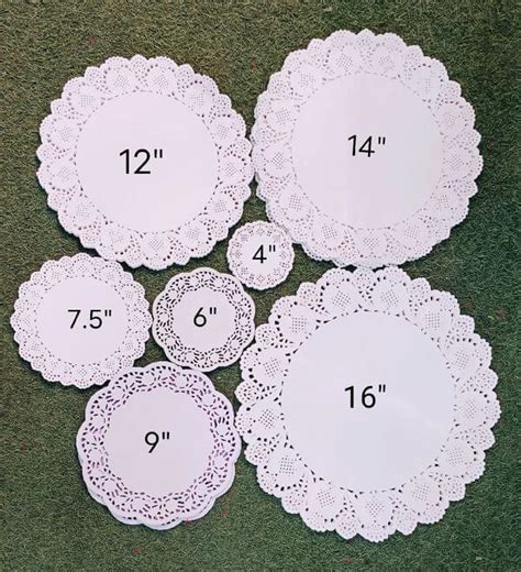 4" Paper dollies 100 pcs pack | Cake Decor India