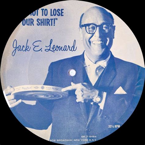 Vintage Stand-up Comedy: Jack E Leonard - Rock And Roll Music For Kids ...