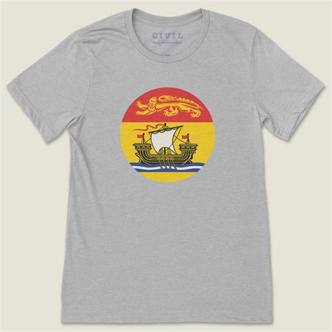 New Brunswick Flag Roundel Tee - Civil Standard