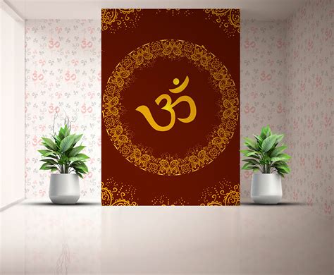 Spiritual Om Wallpaper – Myindianthings