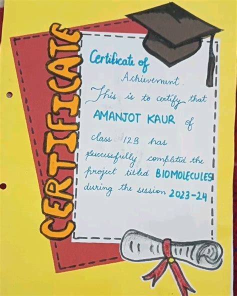 Image result for Decorations Ideas for Project File Pages