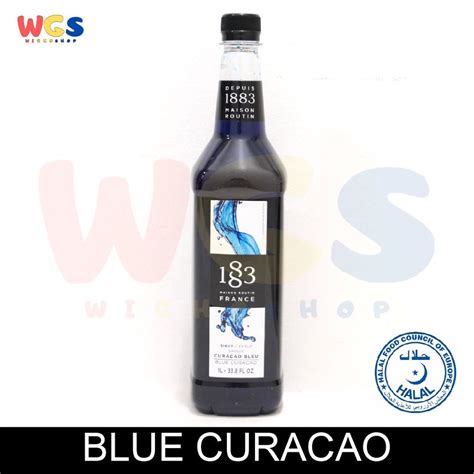 Jual Syrup 1883 Maison Routin France Blue Curacao Flavored 33.8 fl oz ...