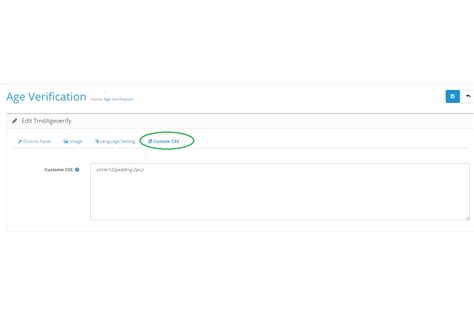 Opencart - OpenCart Age Verification