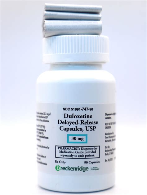 Duloxetine Delayed-release Capsules – Breckenridge