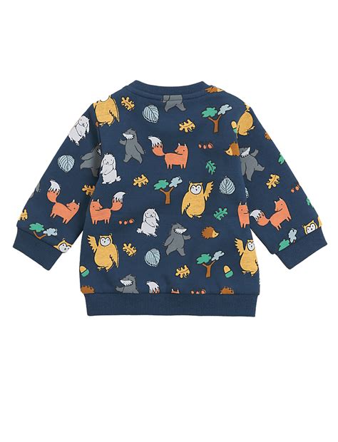 Buy Cotton Rich Woodland Sweater (0-3 Yrs) at Marks & Spencer