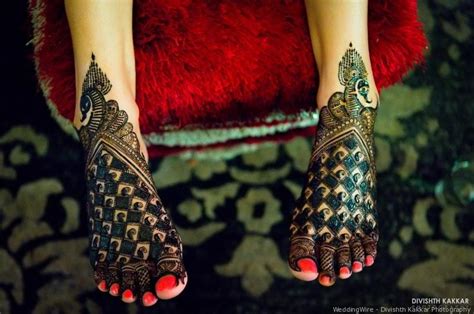 65+ Latest & Stylish Leg Mehndi Designs
