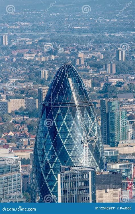 Gherkin Building in the London Financial Area Editorial Photo - Image of andrewy, landmark ...