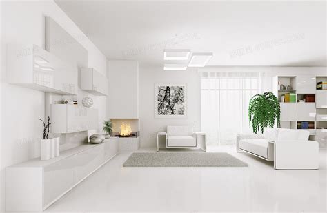 白色简约风格小户型家庭装修图片 - 家居装修知识网