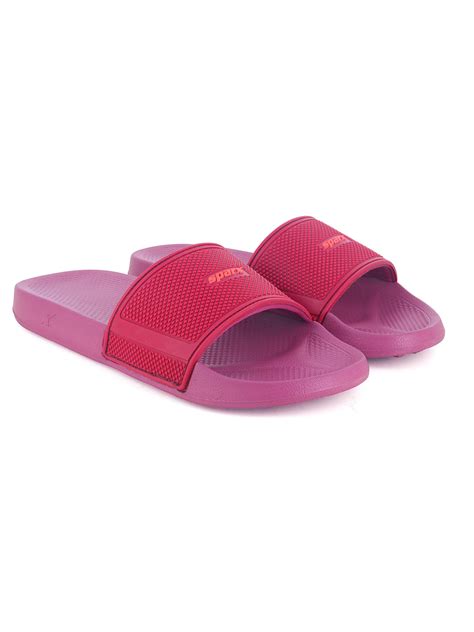 Sparx Coral Rose Pink Sandals for Women SFL-161 | Sandals & Slippers Online