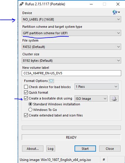 Image result for Create GPT Bootable USB Windows 10