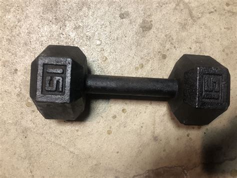 15 pound dumbbell for Sale in Chicago, IL - OfferUp